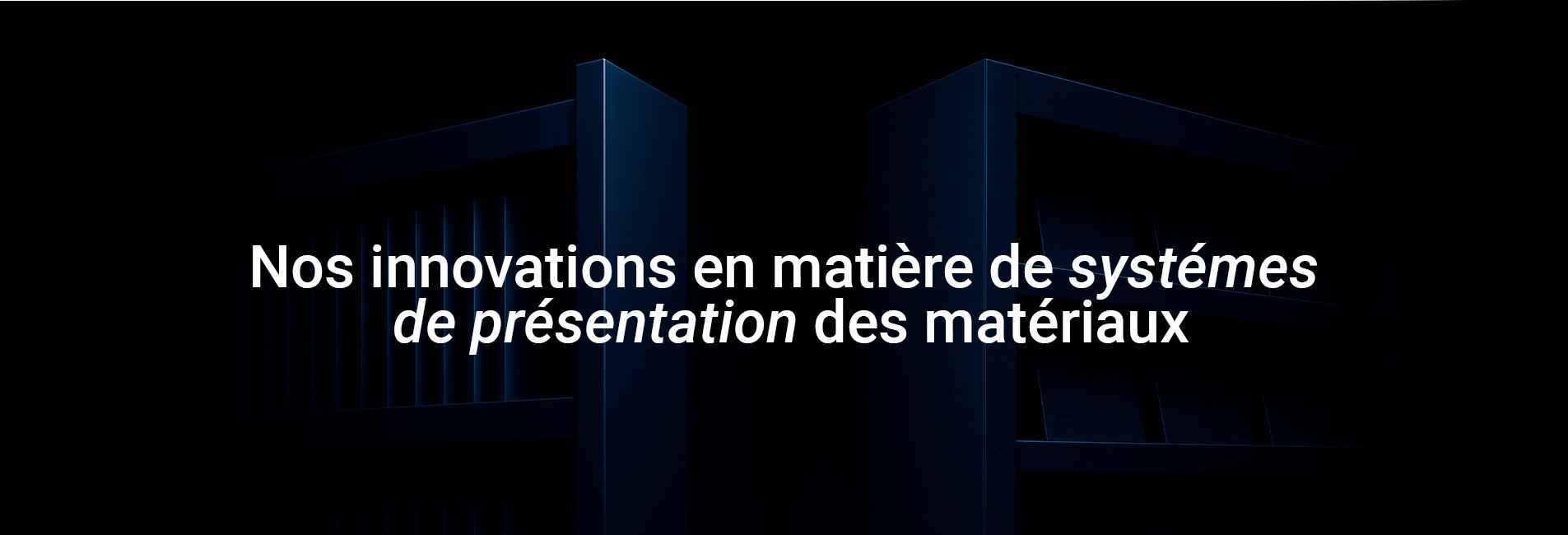 NOS INNOVATIONS NOS INNOVATIONS